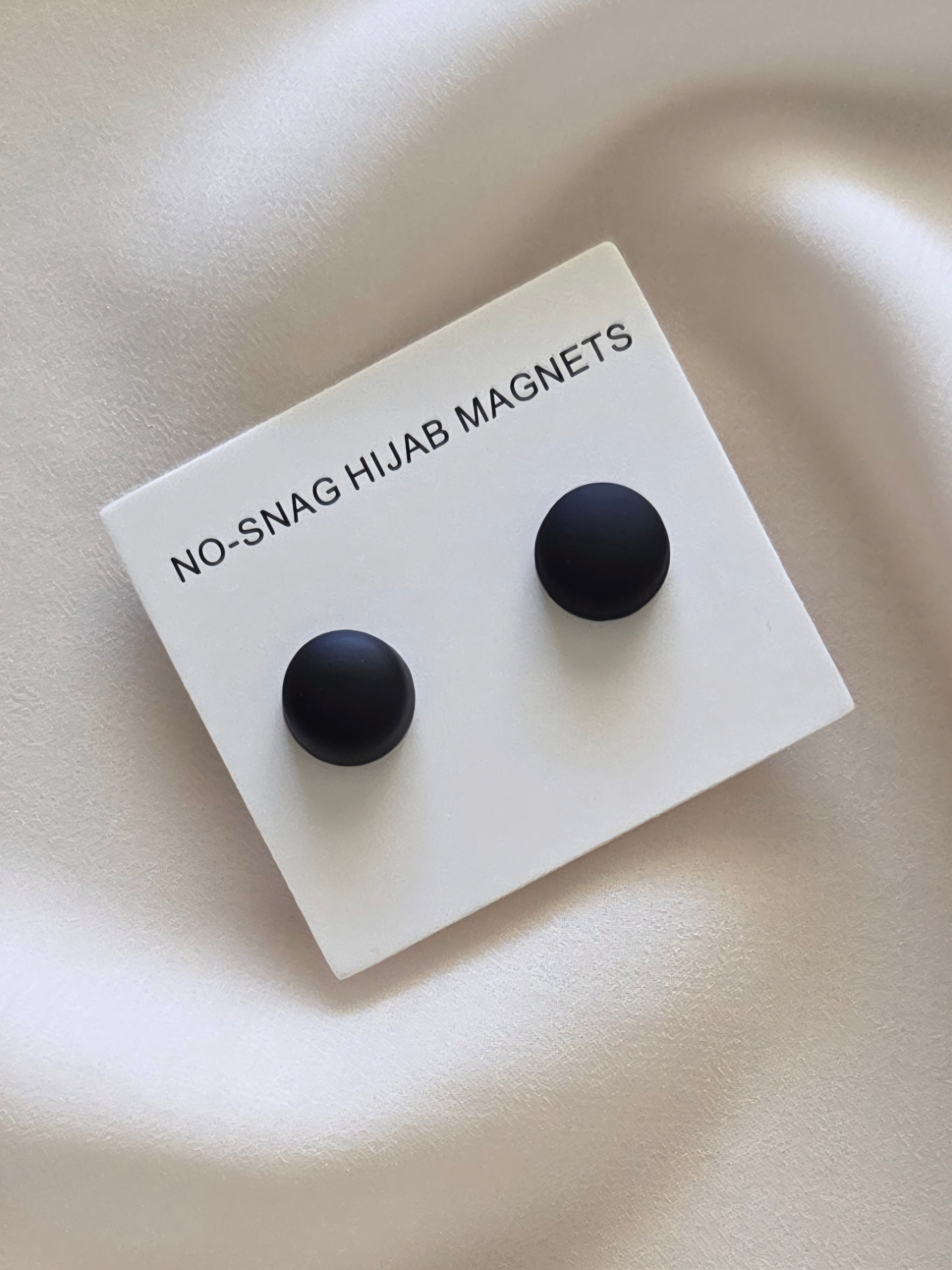 Hijab Magnets - Matte Black