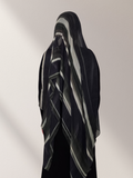 Double-Sided Print Modal Hijab-Linear Abstract