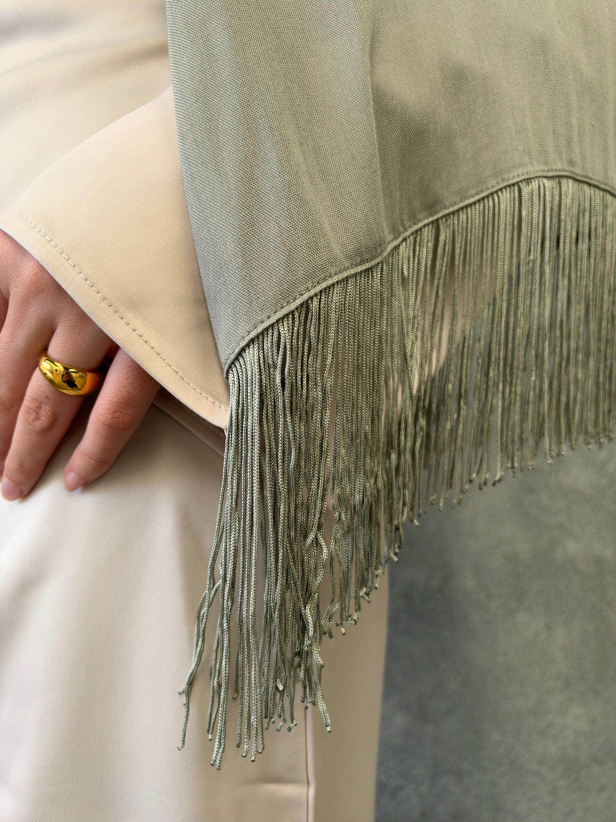 The Fringe Modal - Light Sage Green