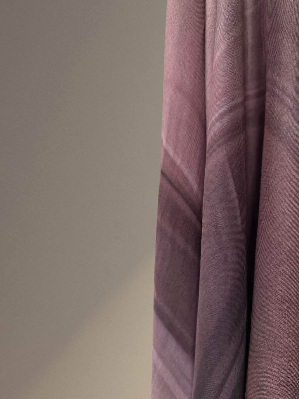Printed Modal Hijab - Brown Marble Swirl
