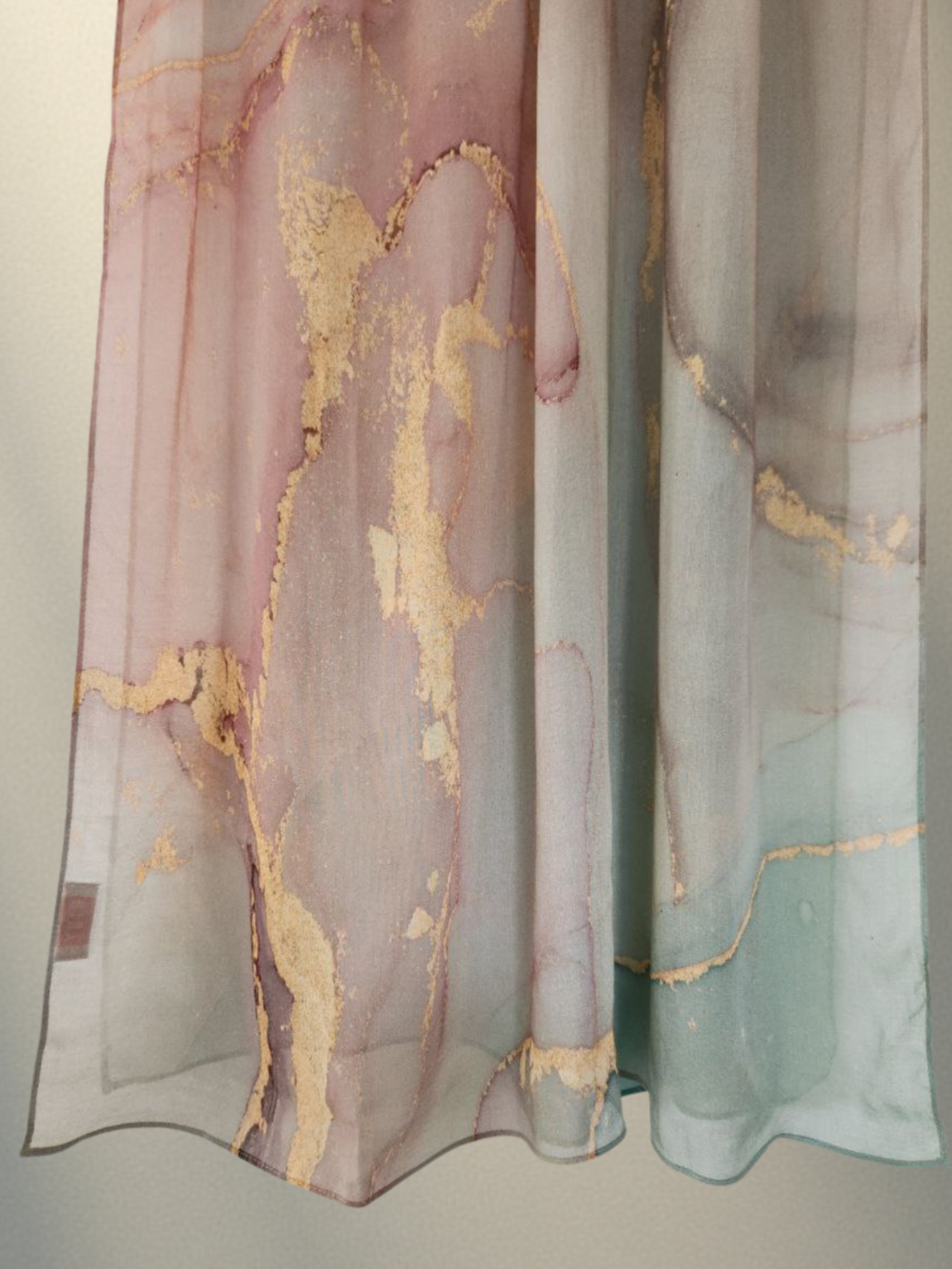 Printed Modal Hijab - Abstract Marble